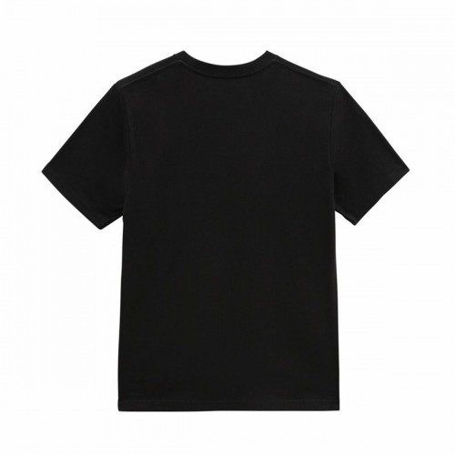 Children’s Short Sleeve T-Shirt Vans Checkered Vans-B Black image 3