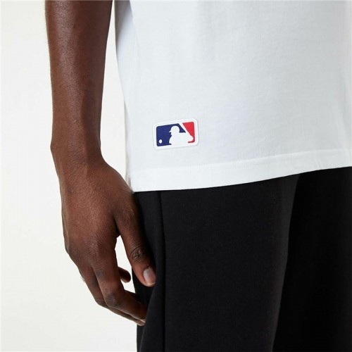 Basketball shirt New Era MLB League Essentials LA Dodgers White image 3
