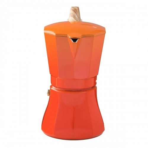 Итальянская Kофеварка Oroley Petra 6 Чашки Оранжевый Алюминий image 3