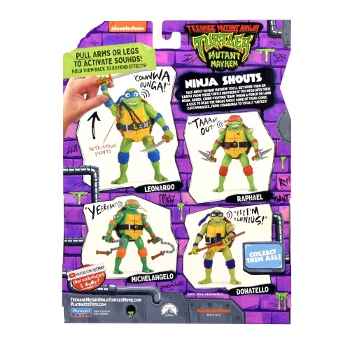 TMNT figure Ninja Shouts Donatello, 83352 image 3