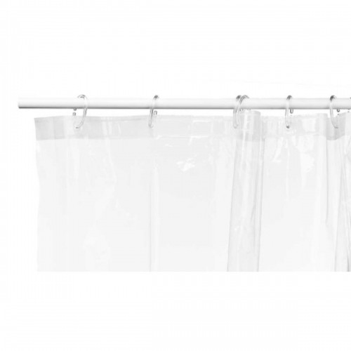 Shower Curtain Transparent Polyethylene EVA 180 x 180 cm (12 Units) image 3