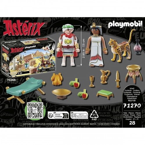 Playset Playmobil 71270 - Asterix: César and Cleopatra 28 Pieces image 3