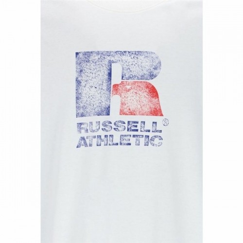 Short Sleeve T-Shirt Russell Athletic Emt E36201 White Men image 3