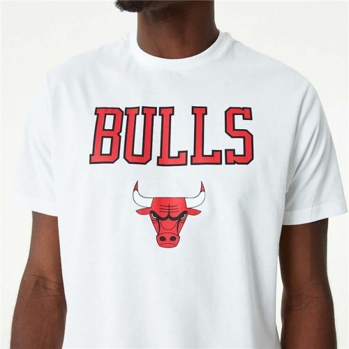 Баскетбольная футболка New Era NBA Chicago Bulls Белый image 3