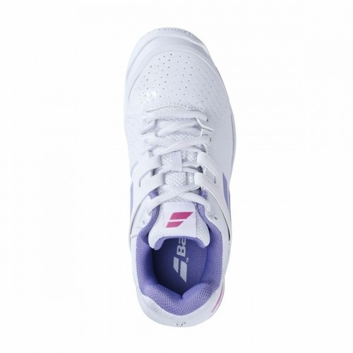 Children's Tennis Shoes Babolat Prop All Court White image 3