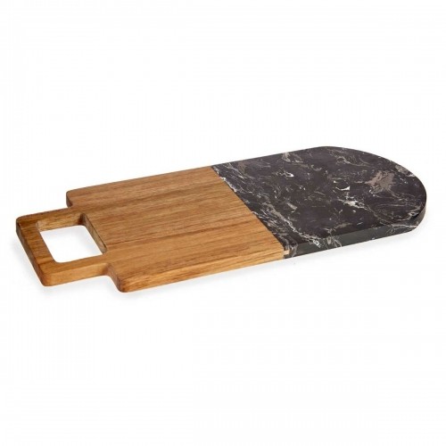 Cutting board Black Marble Acacia 18 x 1,5 x 38 cm (8 Units) image 3