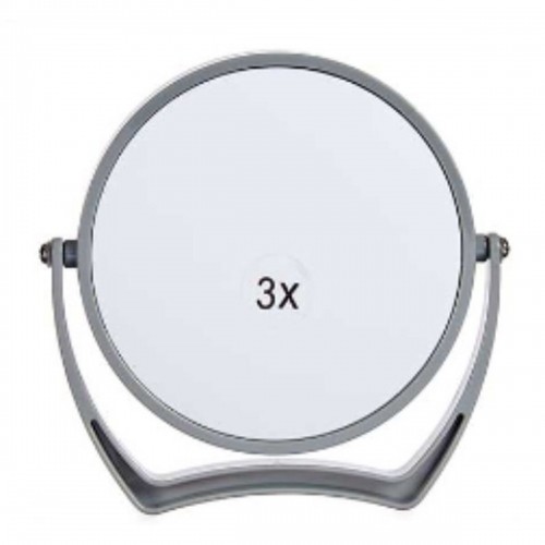 Berilo Увеличительное Зеркало Серый Стеклянный Пластик 19 x 18,7 x 2 cm (6 штук) image 3