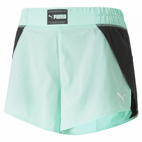 Sports Shorts for Women Puma Fit Fashion Wov Aquamarine image 3