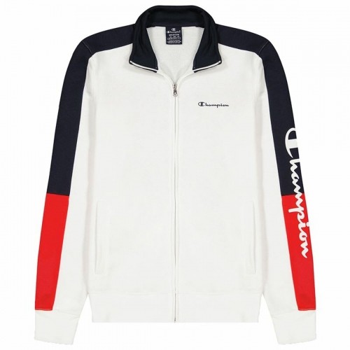 Спортивный костюм для взрослых Champion Full Zip Suit Белый Мужской image 3