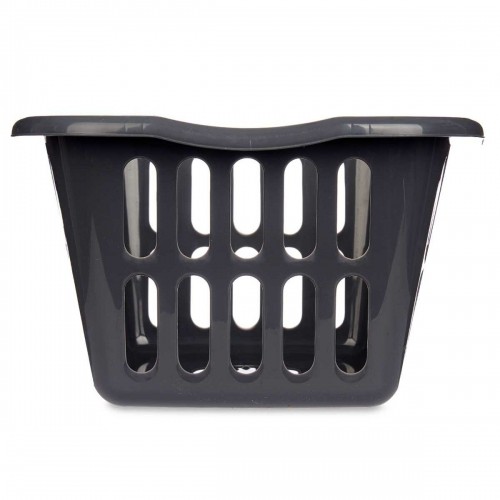 Basket Anthracite polypropylene 50 L 58 x 24 x 42 cm (12 Units) image 3