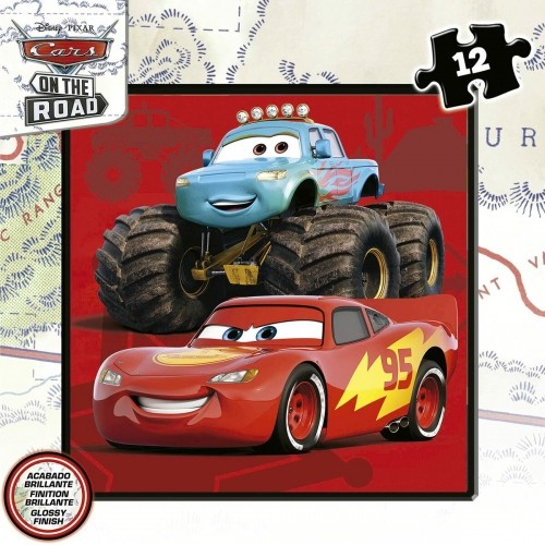 4-Puzzle Set Cars On the Road 73 Pieces image 3