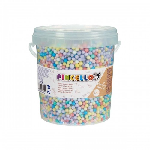 Pincello Ремесленный материал шары Разноцветный полистирол (6 штук) image 3