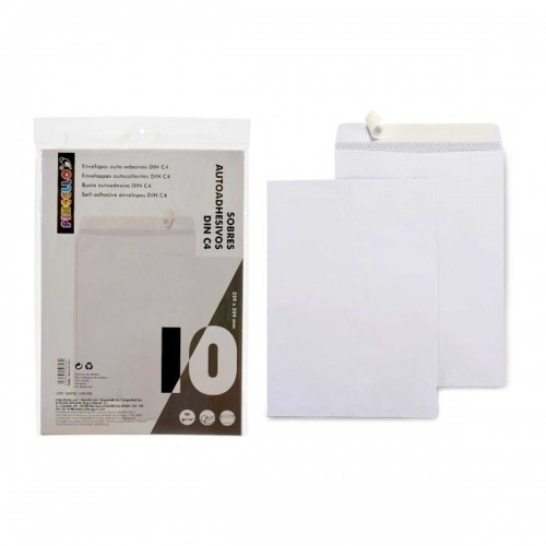Pincello конверты 229 x 324 mm Белый бумага (48 штук) image 3