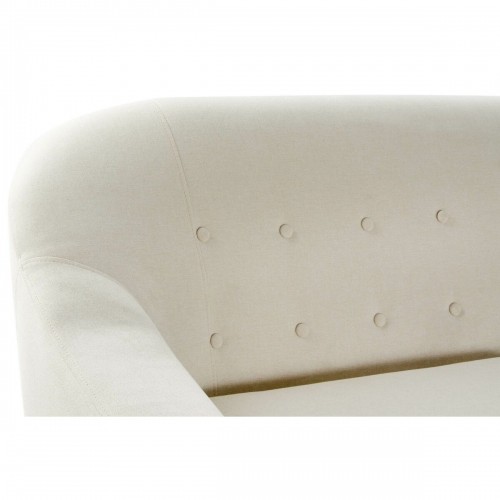 Dīvāns ‘Chaise Longue’ DKD Home Decor Krēmkrāsa Kaučuka koks 226 x 144 x 84 cm image 3