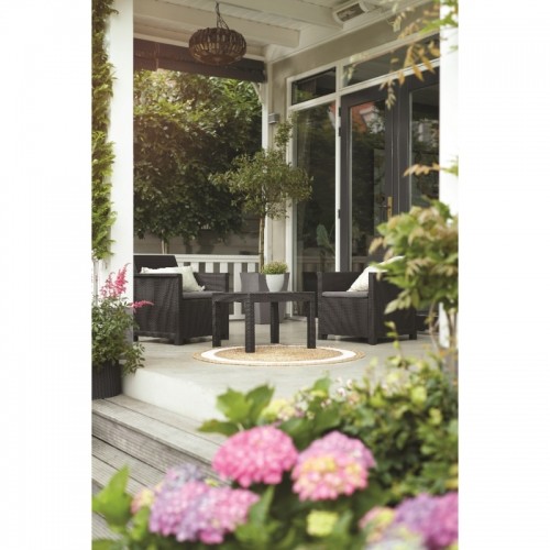 Keter Комплект садовой мебели Elodie Balcony Set со столом Классический серый image 3