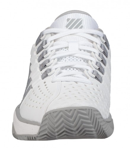 Tennis shoes K-SWISS HYPERMATCH HB for woman's, white/grey outdoor, size UK 4 image 3