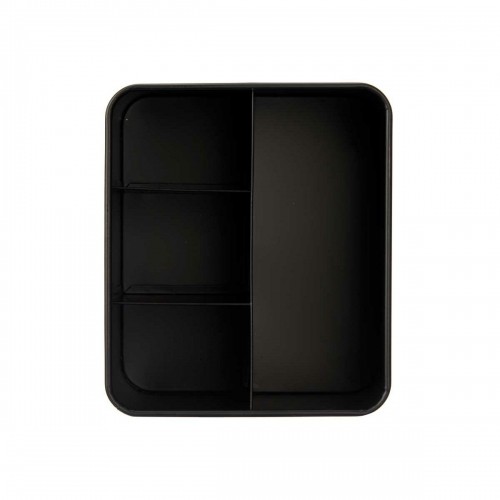 Kinvara Универсальная корзина Приборов Чёрный Металл 18 x 13,3 x 15,3 cm (6 штук) image 3