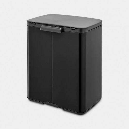 BRABANTIA atkritumu tvertne Bo, 12l, Matt Black - 230363 image 3