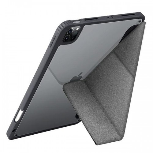 UNIQ etui Moven iPad Pro 12,9" (2021) Antimicrobial szary|charcoal grey image 3