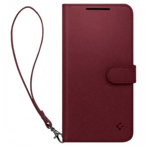 Spigen Wallet "S" Plus Sam S23+ S916 burgundowy|burgundy ACS05678 image 3