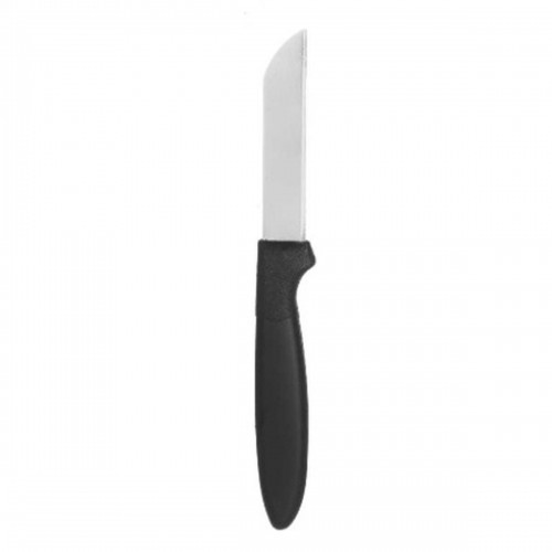 Peeler Knife Set Black Silver Stainless steel Plastic 17,2 cm (12 Units) image 3