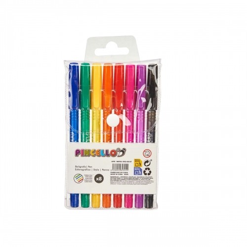 Pincello Lodīšu Pildspalvu Komplekts Daudzkrāsains (12 gb.) image 3