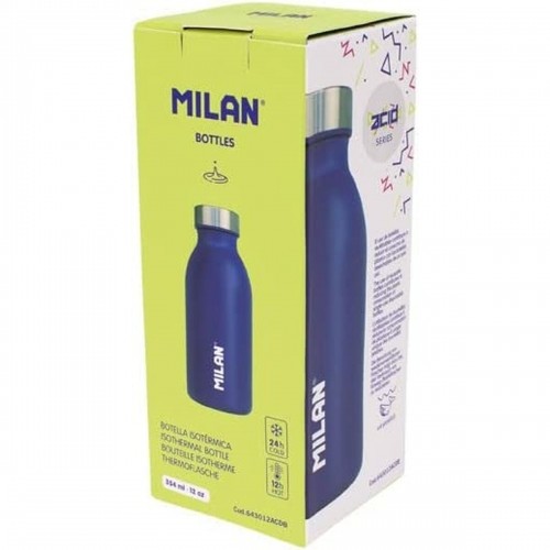 Thermal Bottle Milan Serie Acid Blue Stainless steel 354 ml image 3