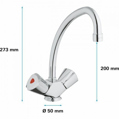 Two-handle Faucet Grohe 31072000 image 3