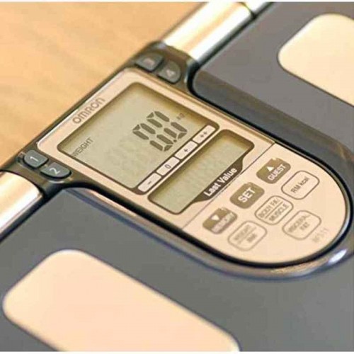 Digital Bathroom Scales Omron BF511 Body Fat Ratio Blue image 3