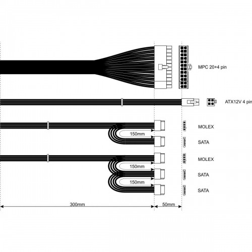 Strāvas padeve Akyga AK-B1-420 420 W ATX RoHS CE REACH image 3