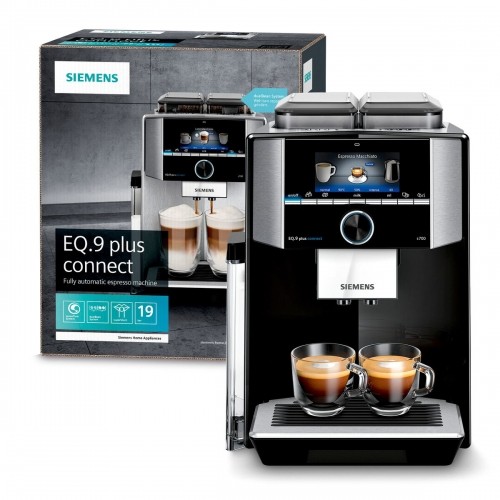 Суперавтоматическая кофеварка Siemens AG s700 Чёрный да 1500 W 19 bar 2,3 L 2 Чашки image 3