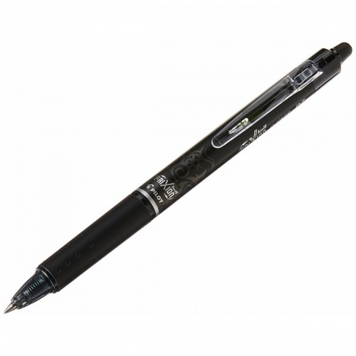 Šķidrās tintes pildspalva Pilot Frixion Clicker Melns 0,4 mm (12 gb.) image 3
