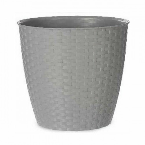 Plant pot Stefanplast Grey Plastic 29 x 26,5 x 29 cm (6 Units) image 3