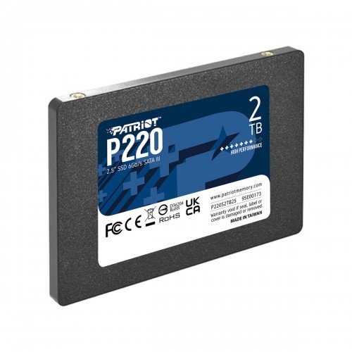 Жесткий диск Patriot Memory P220 2 TB SSD image 3