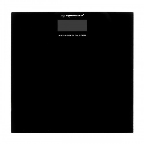 Цифровые весы для ванной Esperanza EBS002K Чёрный Cтекло Каленое стекло 180 kg image 3