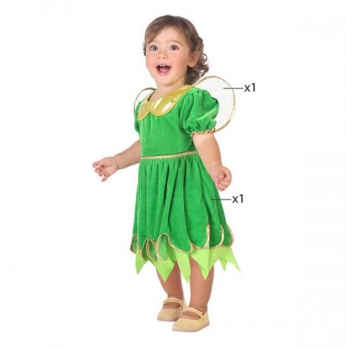 Bigbuy Carnival bērna kostīms Feja Zaļš Fantāzija image 3