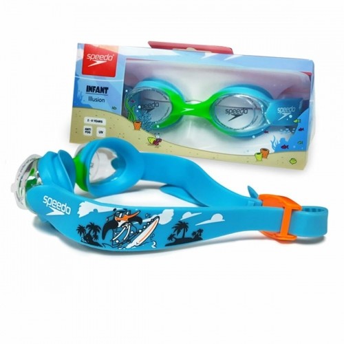 Bērnu peldēšanas brilles Speedo 8-1211514638 Zils Viens izmērs image 3