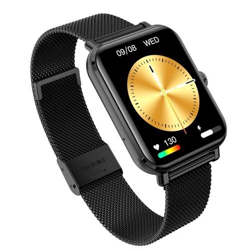 Garett Smartwatch GRC CLASSIC Black Steel Умные часы IPS / Bluetooth / IP68 / SMS image 3
