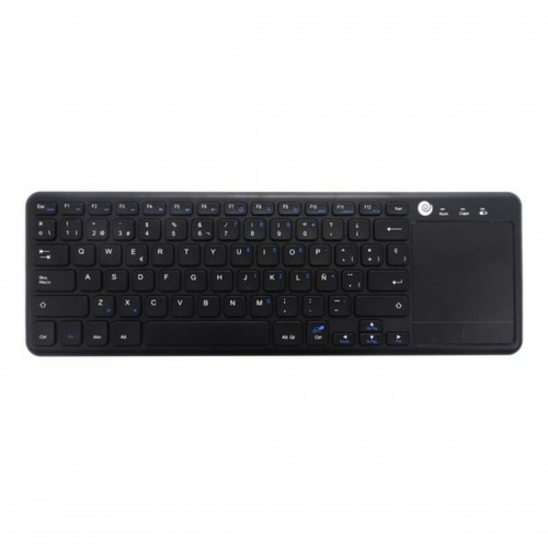 Keyboard with Touchpad CoolBox COO-TEW01-BK Black Spanish Qwerty image 3
