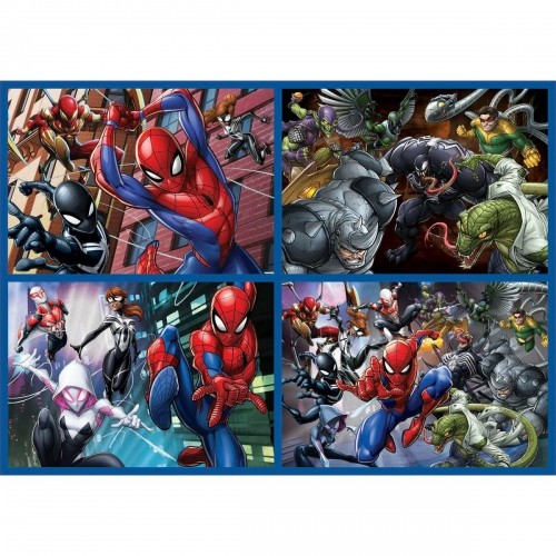 4-Puzzle Set Spiderman Educa 18102 380 Pieces image 3