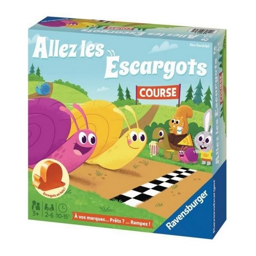 Izglītojošā Spēle Ravensburger Allez les Escargot (FR) Melns (1 Daudzums) image 3