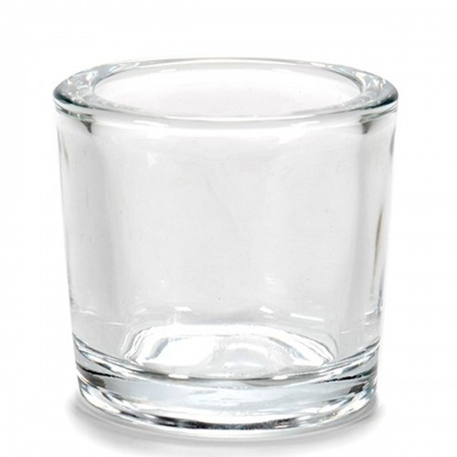 Gift Decor Svečturis Caurspīdīgs Stikls 6,5 x 6 x 6,5 cm (12 gb.) image 3