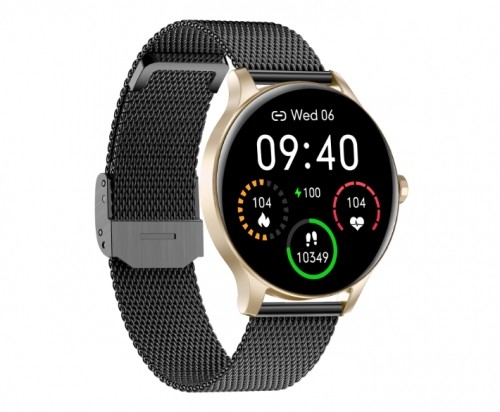 Garett Smartwatch Garett Classy gold-black steel Умные часы IPS / Bluetooth / IP68 image 3