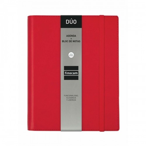 Diary Finocam Duoband 2024 Red A5 15,5 x 21,2 cm image 3