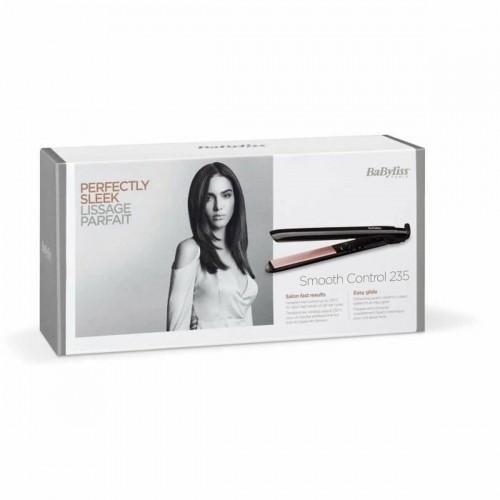 Hair Straightener Babyliss Smooth Control 235 Black Pink image 3