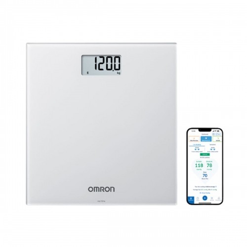 Digital Bathroom Scales Omron HN-300T2-EGY Grey image 3