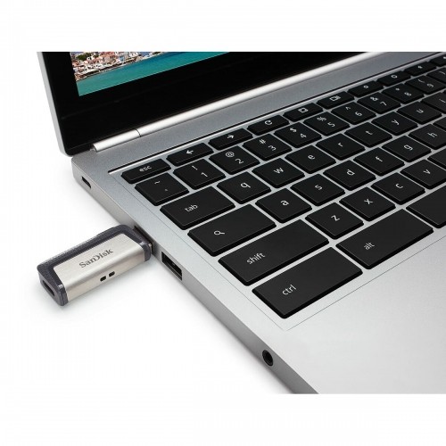USB Zibatmiņa SanDisk Ultra Dual Drive Pelēks 256 GB image 3