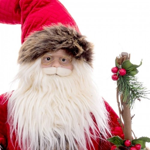 Bigbuy Christmas Ziemassvētku Nieciņš Sarkans Daudzkrāsains Polirezīns Audums 60 cm image 3