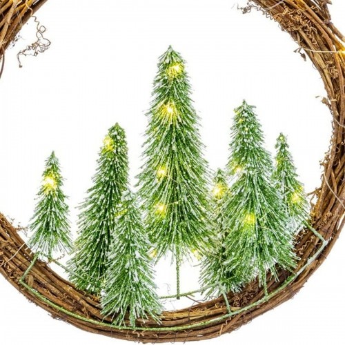 Advent wreathe Brown Green Plastic 46 x 10 x 46 cm image 3