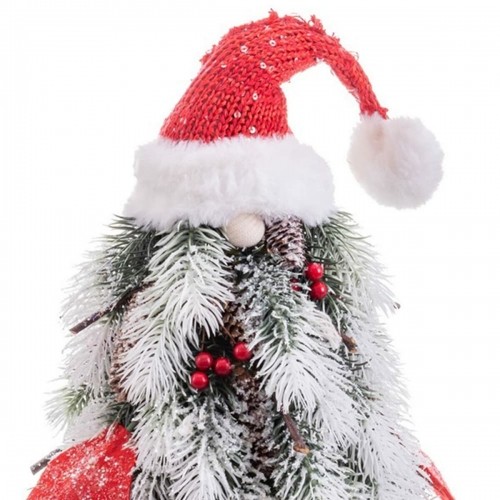 Bigbuy Christmas Новогодняя ёлка Белый Красный Зеленый Пластик Polyfoam Ткань 21 x 21 x 45 cm image 3